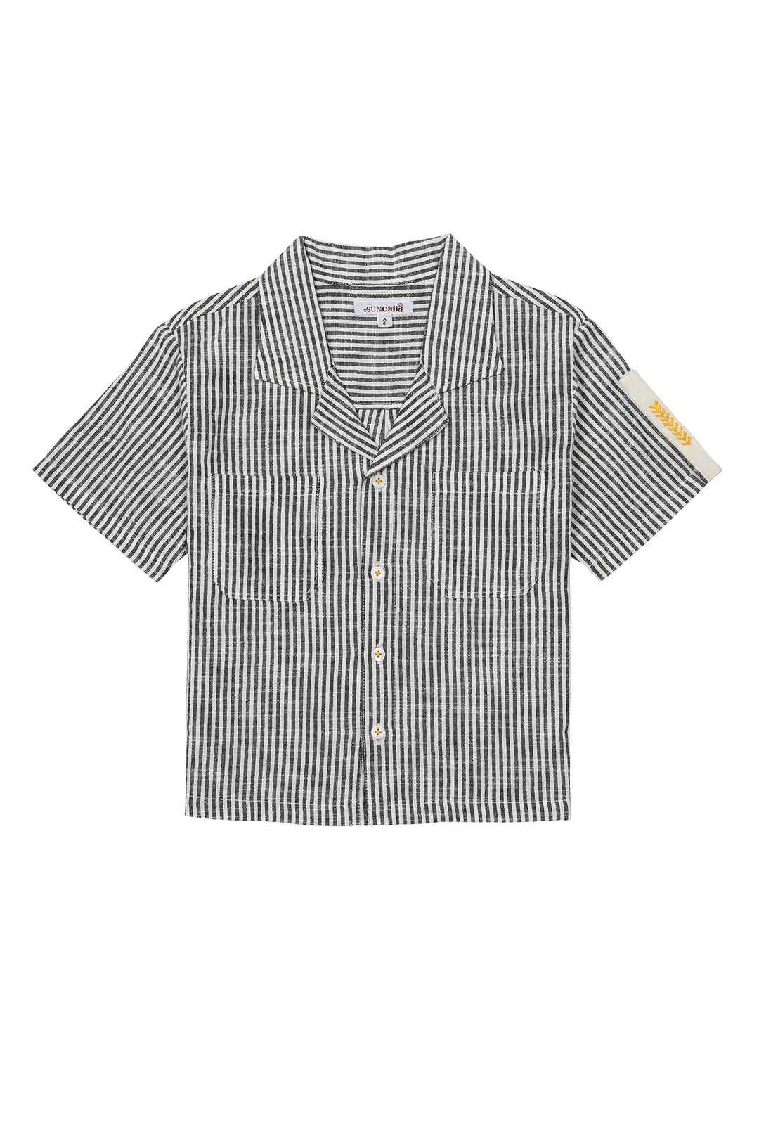 FARREL SHORT SHIRT-Black