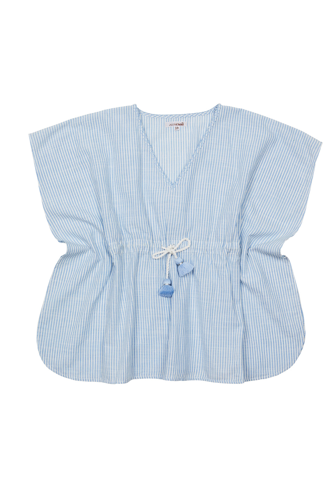 TOBAGO PONCHO-Blue