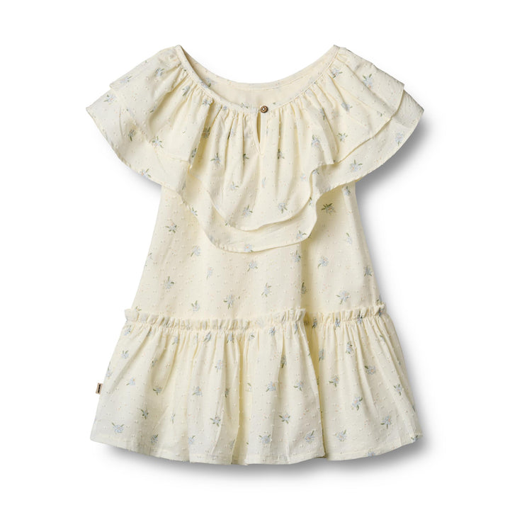 Dress Bitten (1305-237)-Blue Flowers