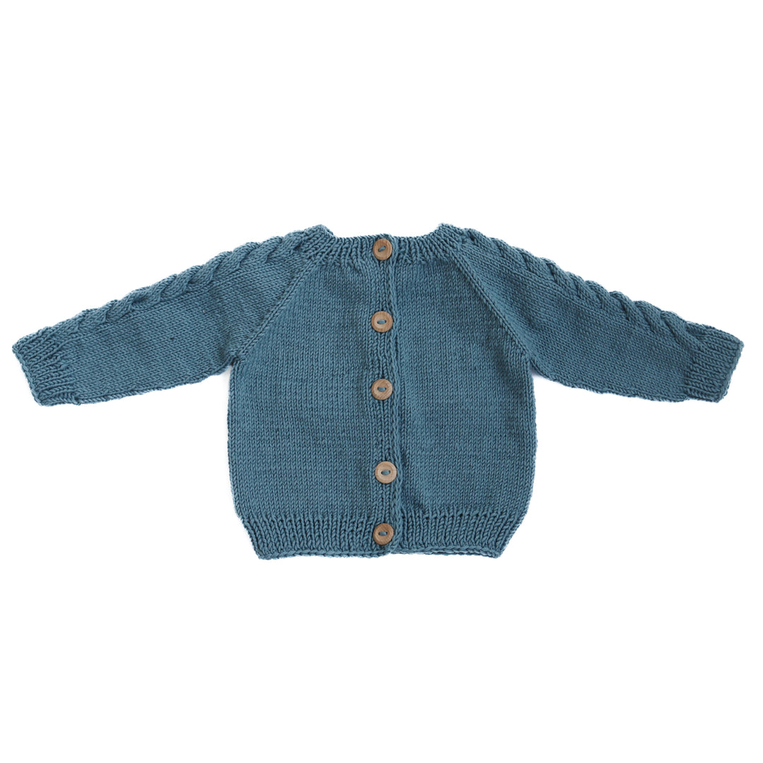 Sava Cardigan-Blue mist