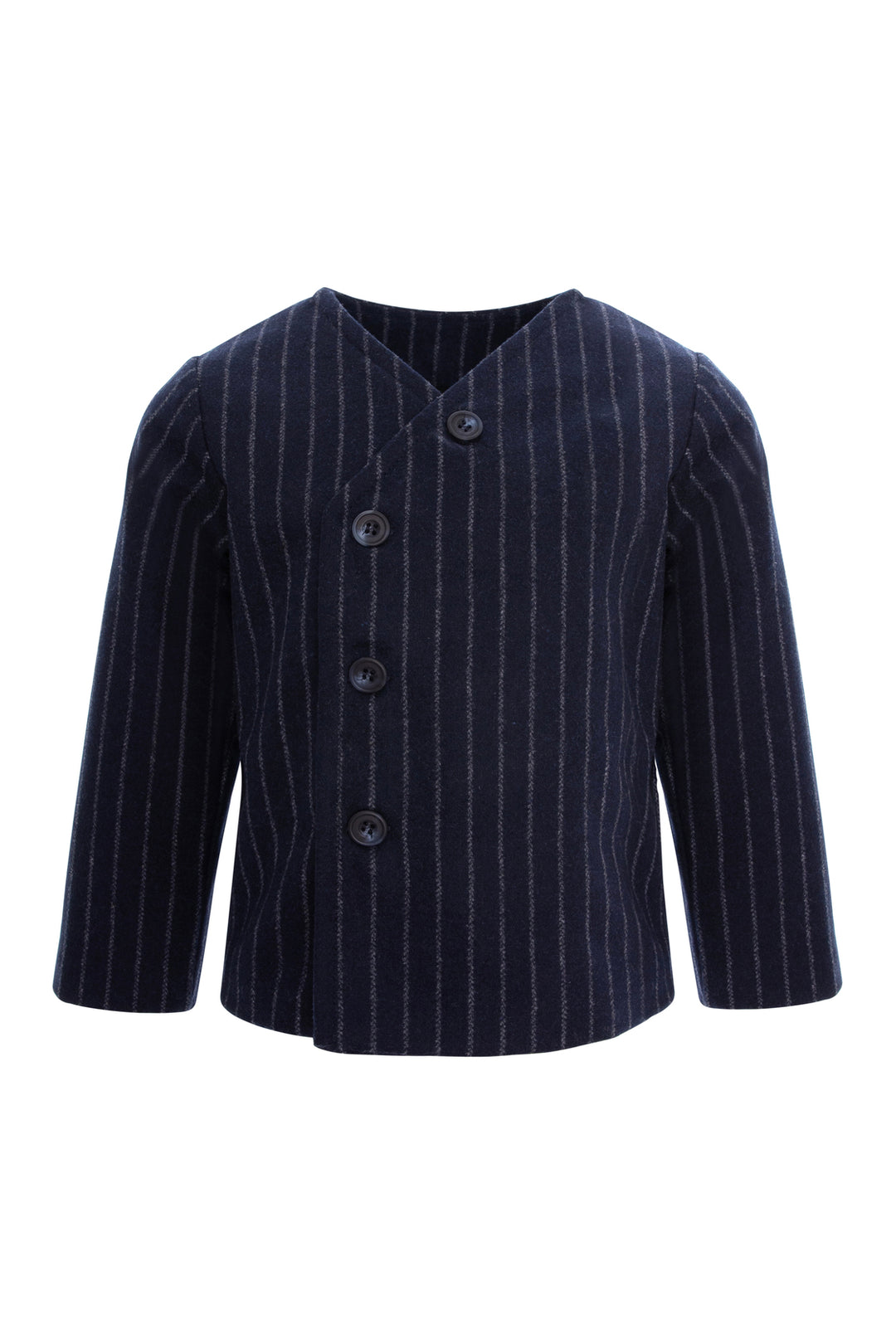 THEO JACKET-NAVY WOOL