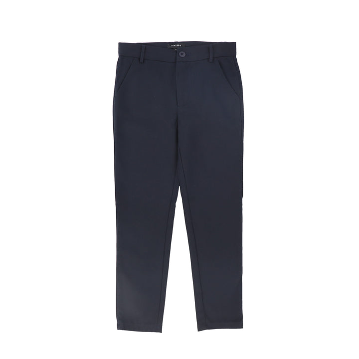 C-23011-Fitted Pants -Navy