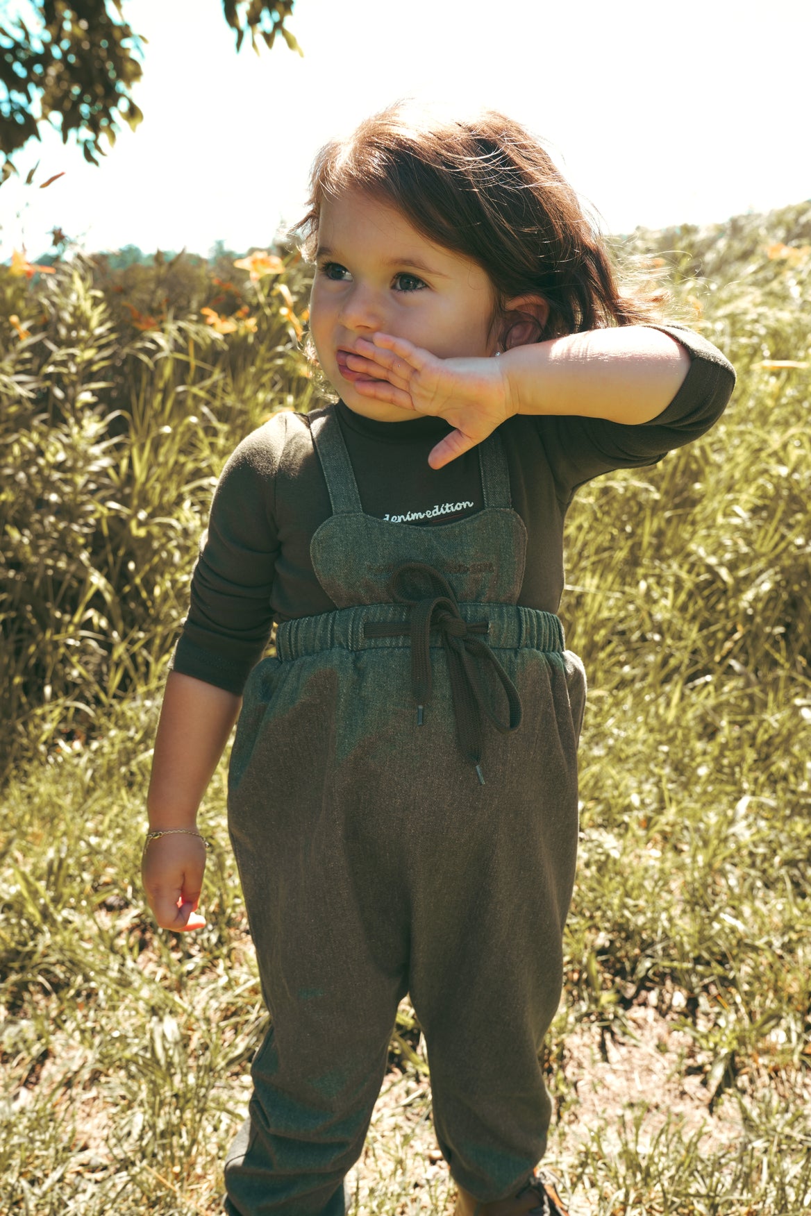 A2706GN BABY GIRL HERITAGE ROMPER-Green – whoopikids