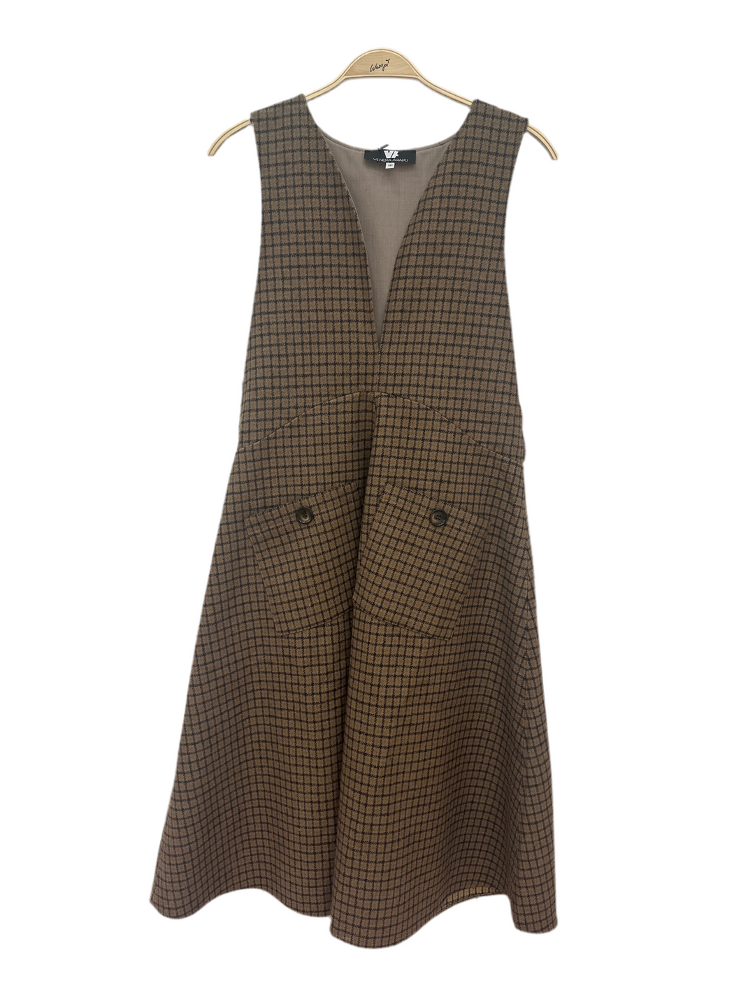 SPACE BREW OVERDRESS-BROWN