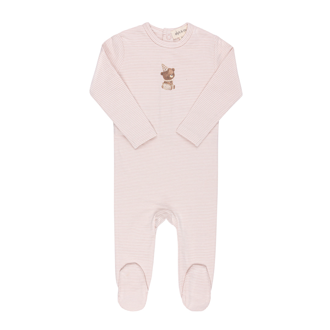 BEAR COLLECTION-FOOTIE-Pink