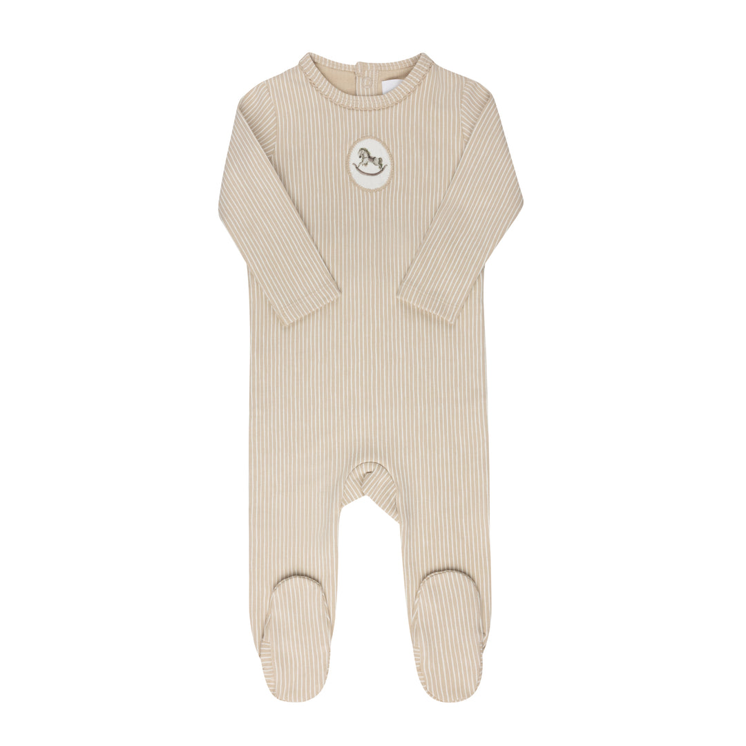 Rocking Horse-Tan-Footie