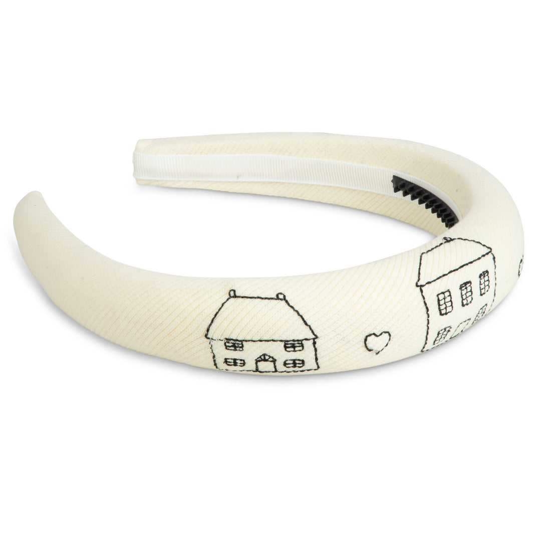 Village hairband-Cream