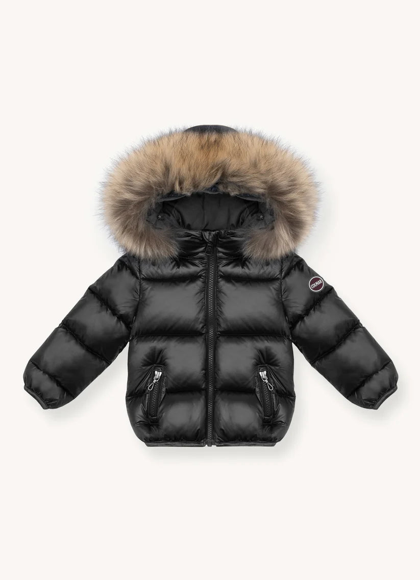 Junior black puffer clearance jacket