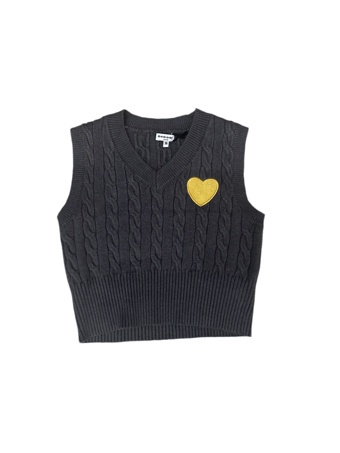 No.1562-Top-CHARCOAL