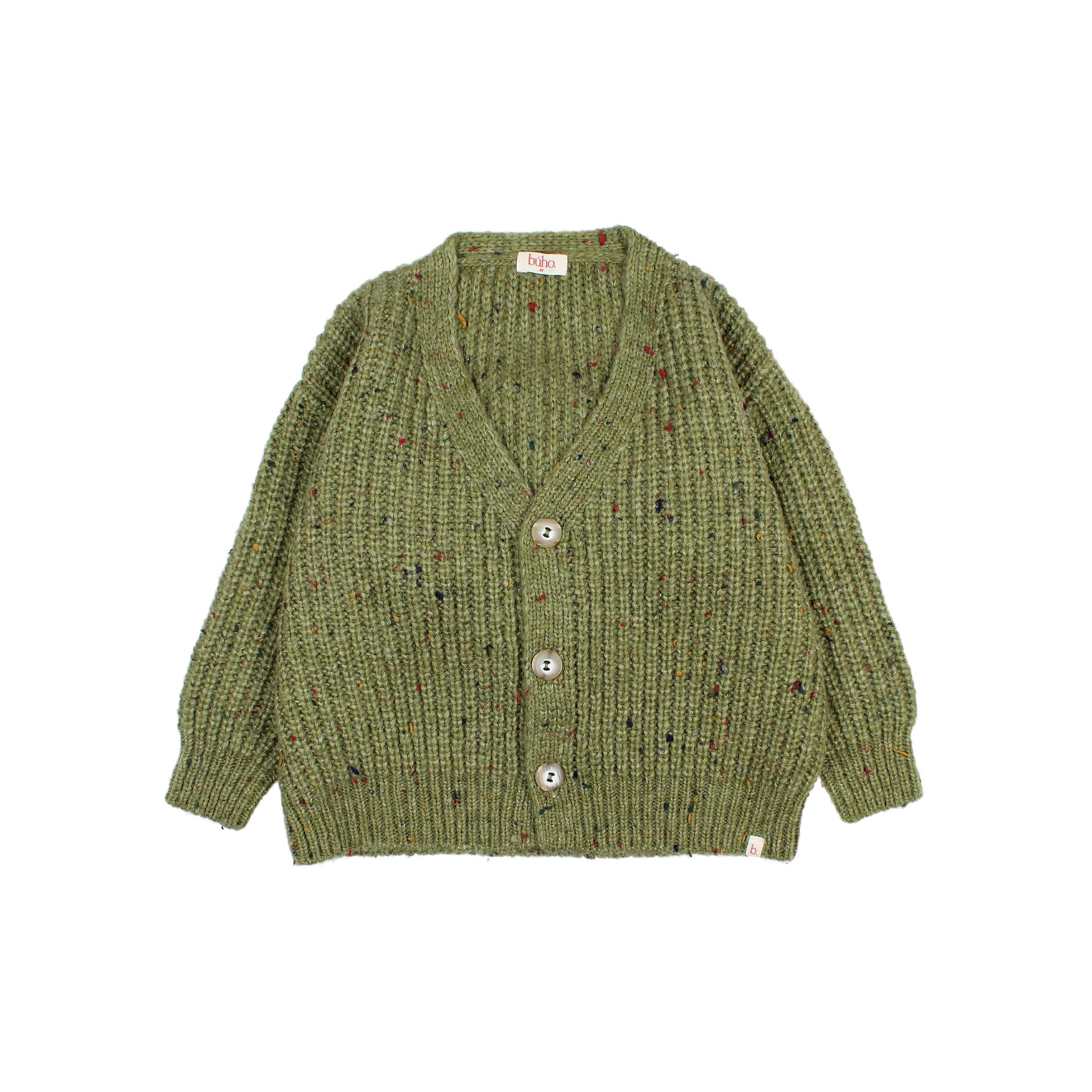 269 BOTONATO CARDIGAN - GREEN TEA – whoopikids