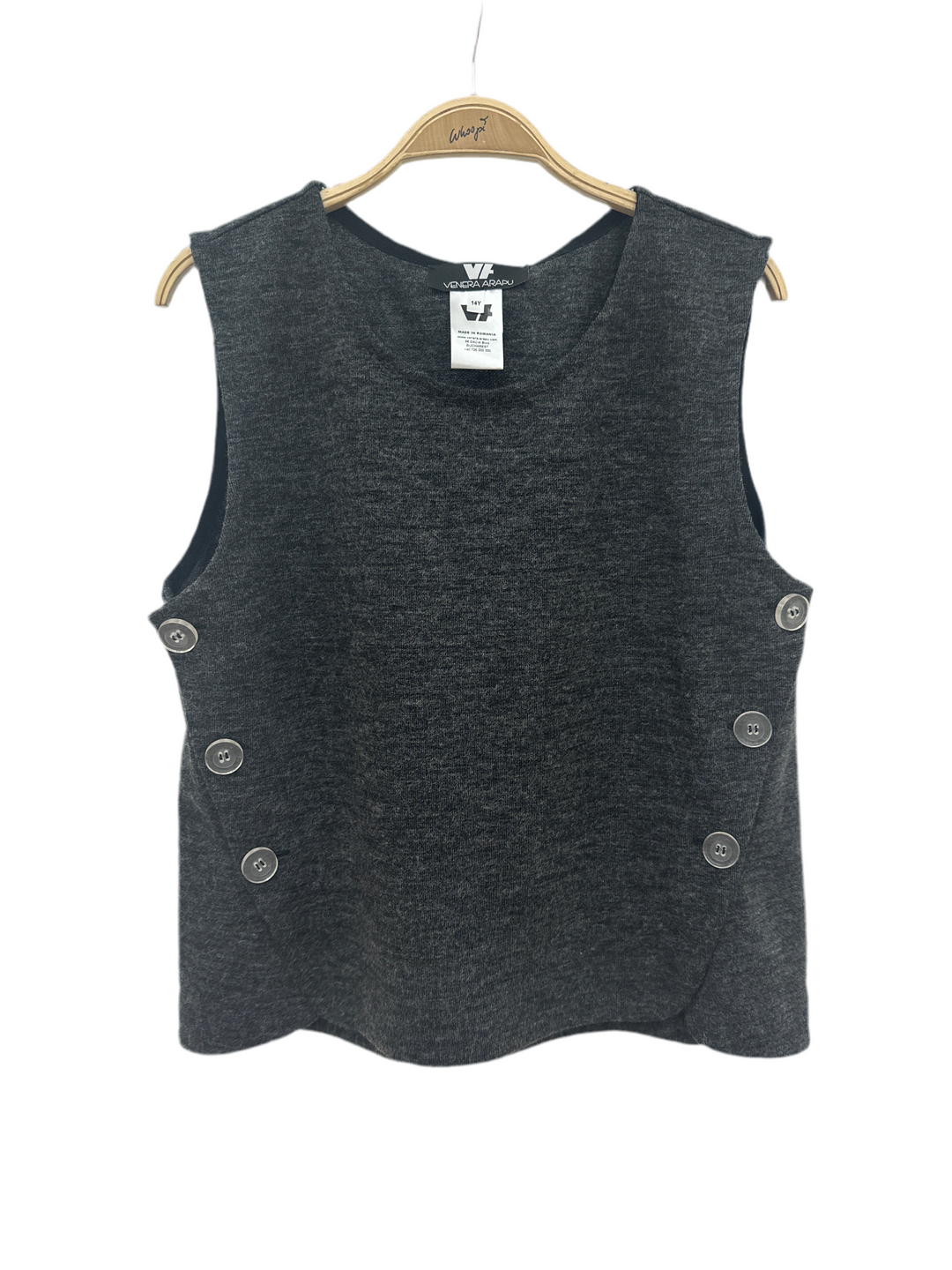 JAVA MISS VEST-ANTRACITE