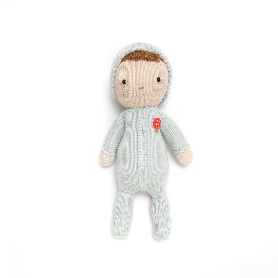 SF041-BABY LIAM DOLL-Light Blue