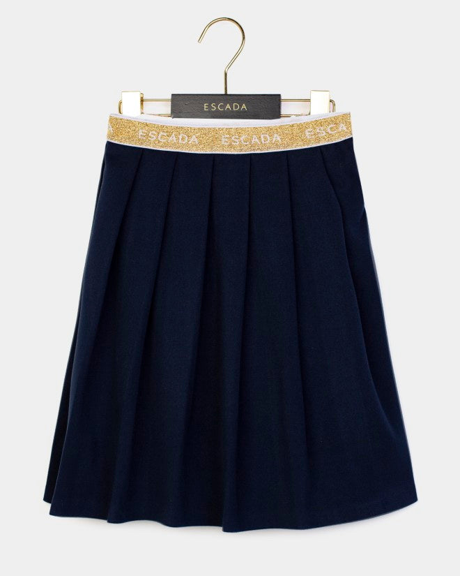71307776-SKIRT,FLANELL-NAVY BLAZER