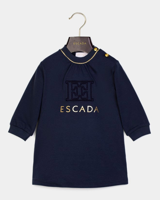72302776-DRESS, SWEAT LYCRA, EMBROIDERY/PRINT-NAVY BLAZER
