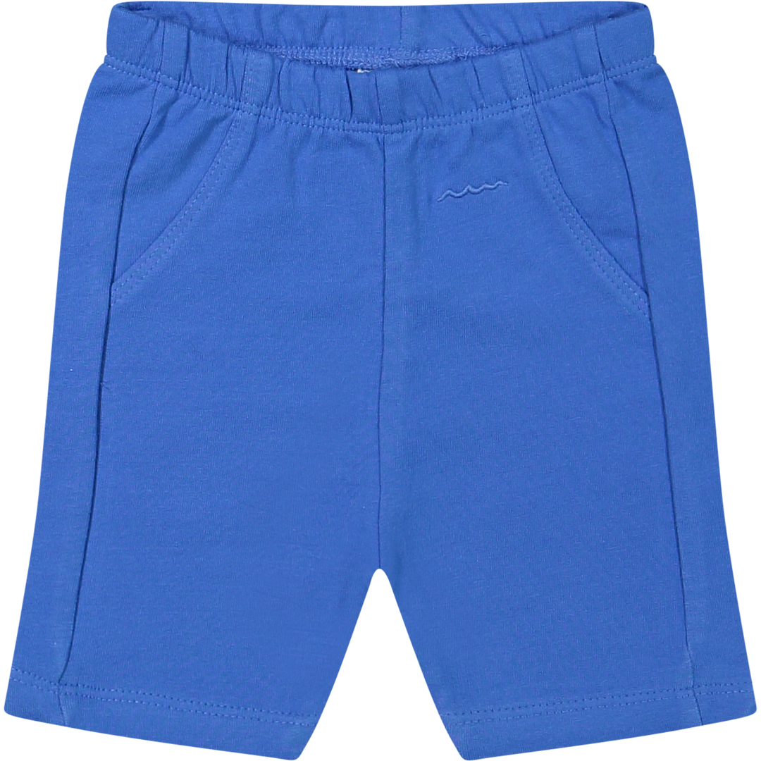 SHORTS-Sweat Blue