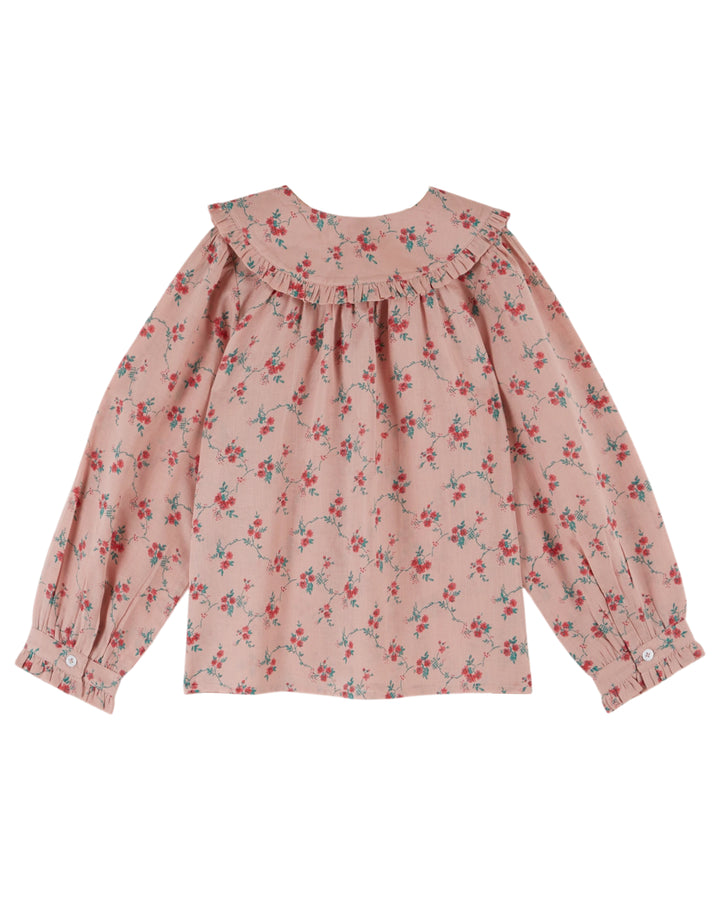 AC047-BLOUSE ASTER COL NOEUD-ASTER