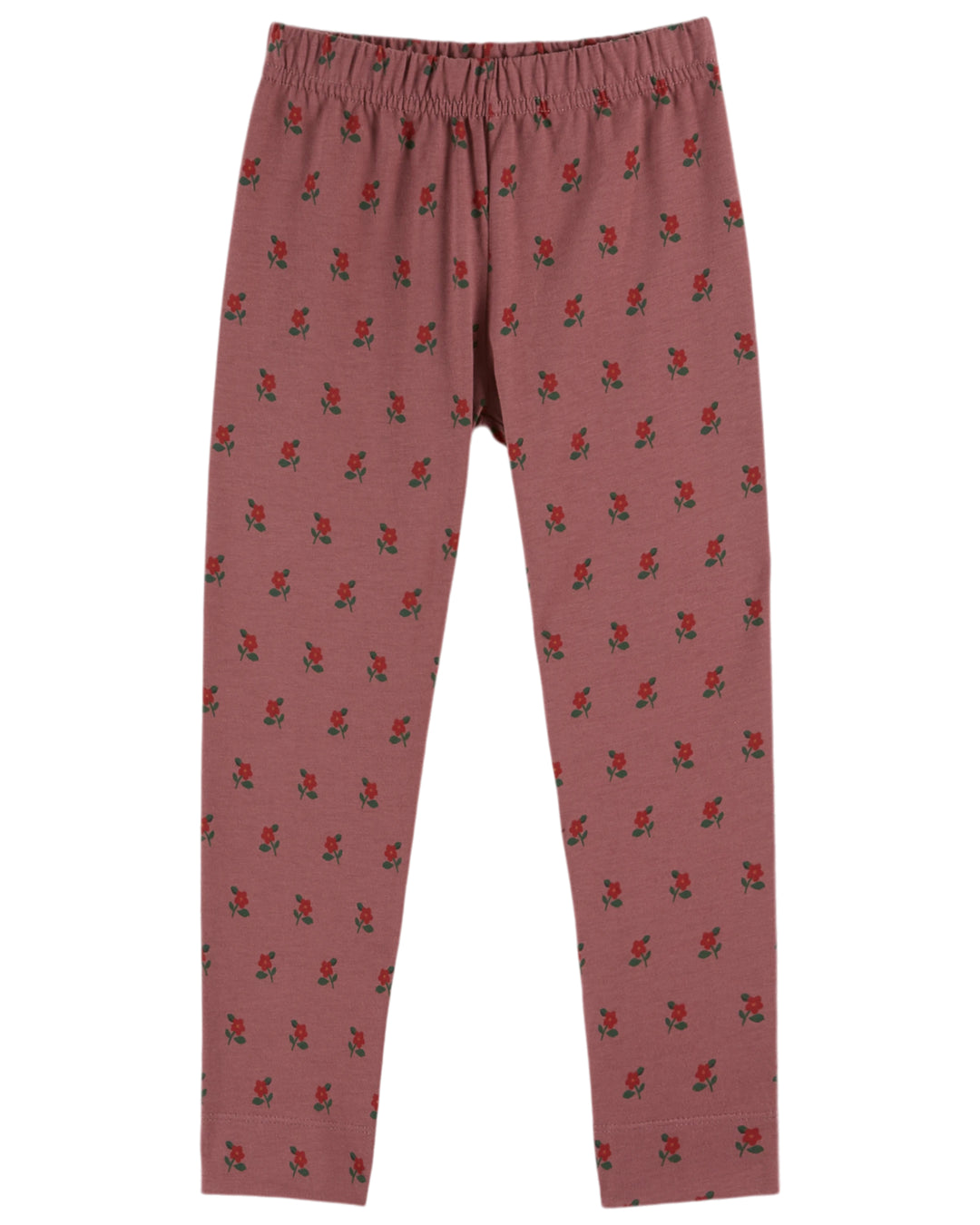 AC107-LEGGING IMPRIME-POPPY VIOLINE