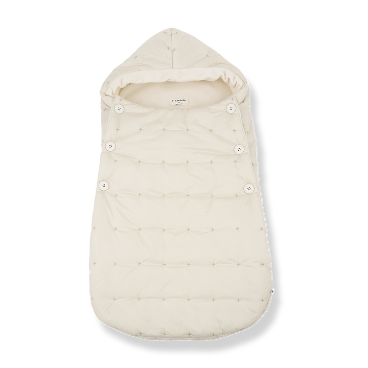 ANAIS-padded baby nest-ecru