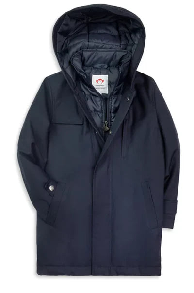 5UGC-Urban Gotham Coat-Navy Blue