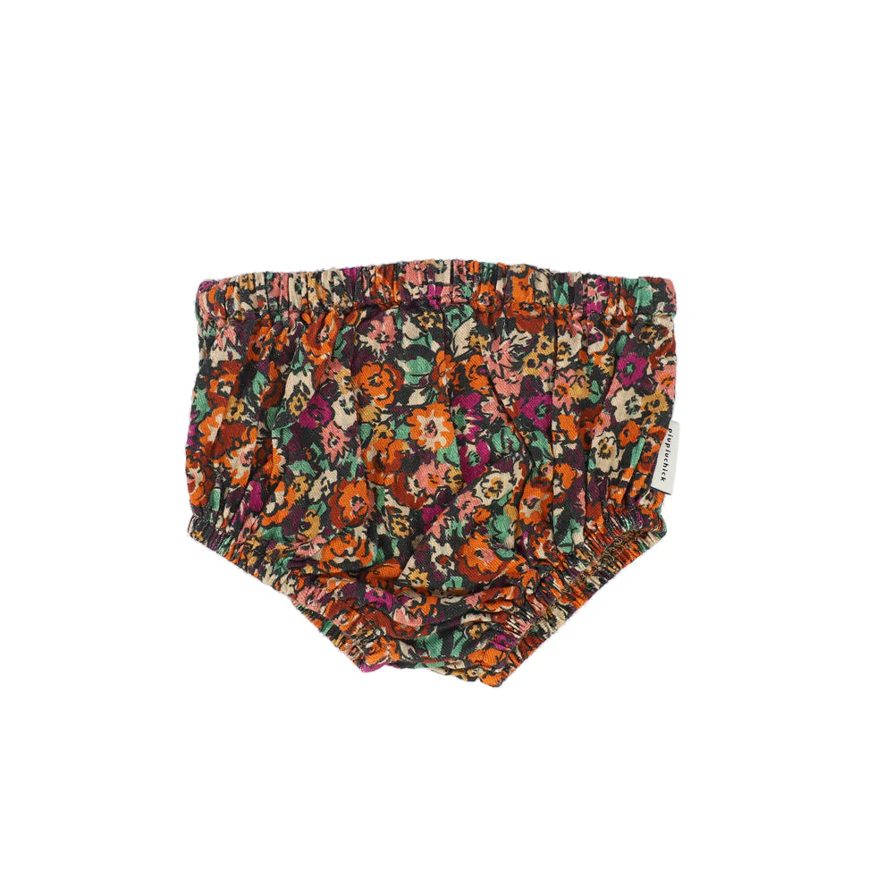 AW25.BB2520-Baby bloomer | Multicolor flowers-multicolor | textured cotton
