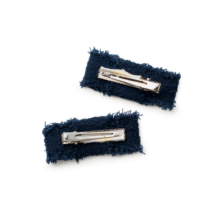 amardc003-Amara deconstructed wooled double clip set-navy