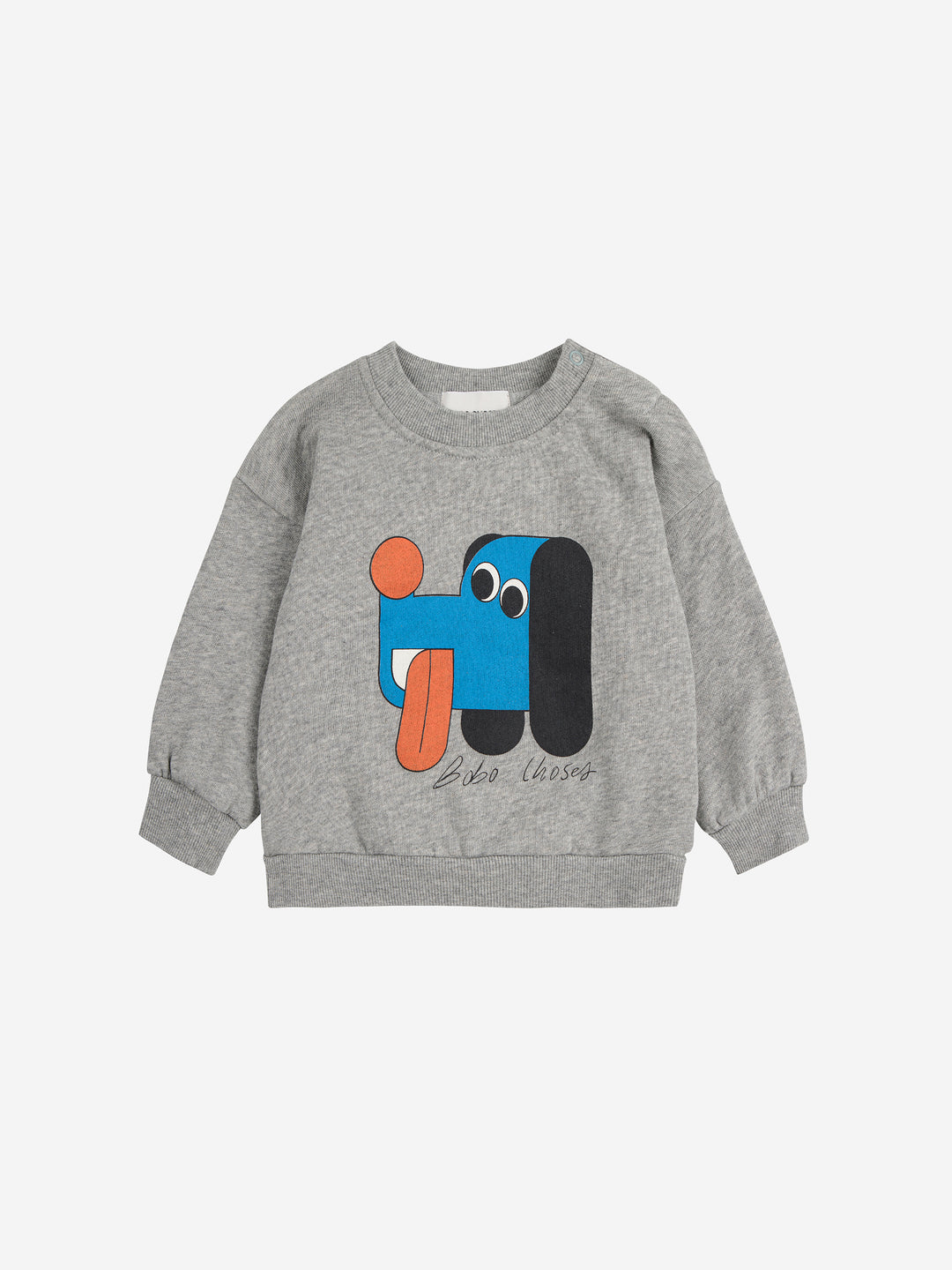 B225AB049-Doggy Mate sweatshirt-LIGHT HEATHER GREY
