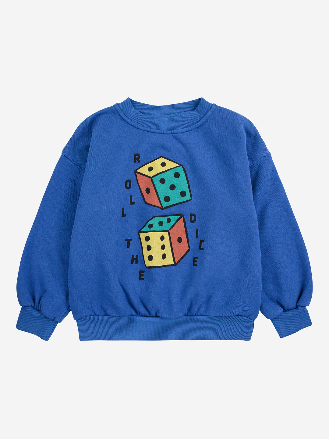 B225AC030-Roll The Dice sweatshirt-BLUE