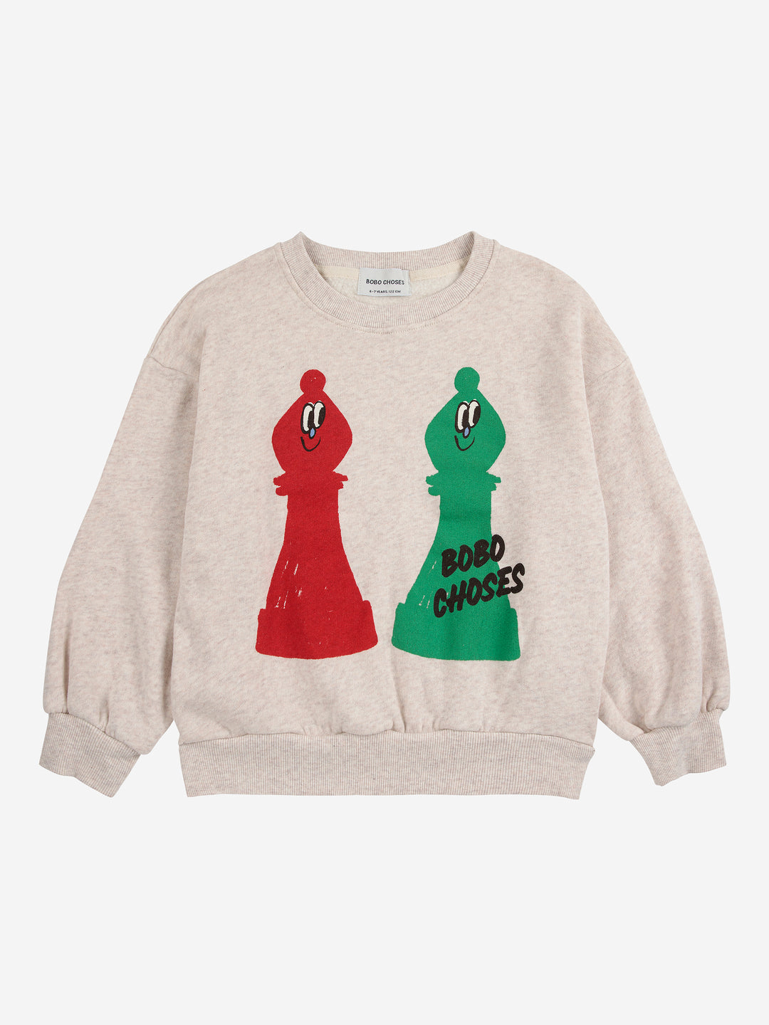 B225AC032-Checkmate sweatshirt-OFFWHITE