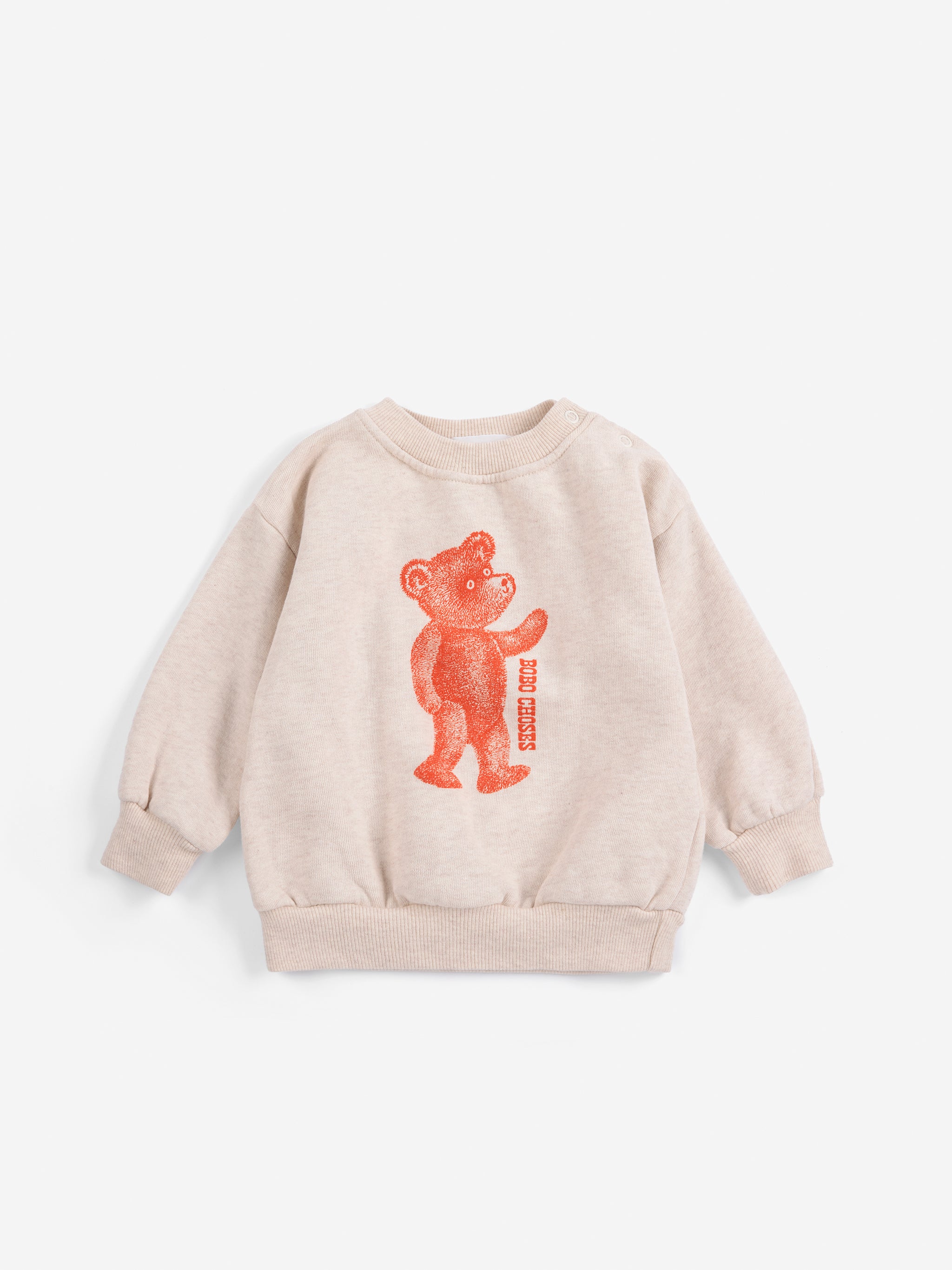 トップス bobooooo B226AB053 SOFTPAW MONSTER SWEATSHIRT - OFFWHITE – whoopikids