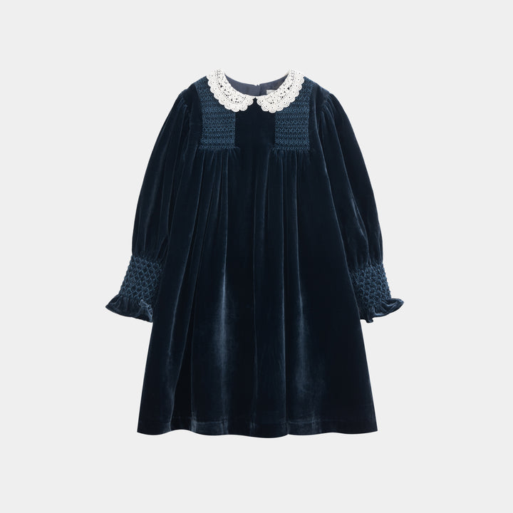Lory Dress Navy Blue