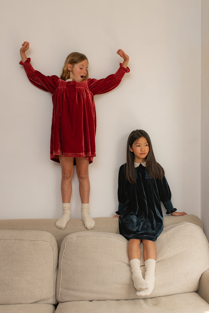 Lory Dress Navy Blue