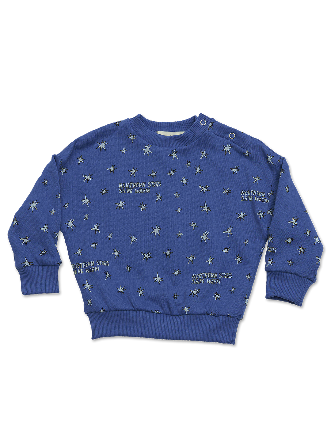 BABY SWEATSHIRT-Indigo Stars