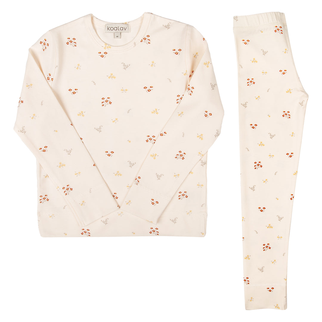 Homewear Red Flower