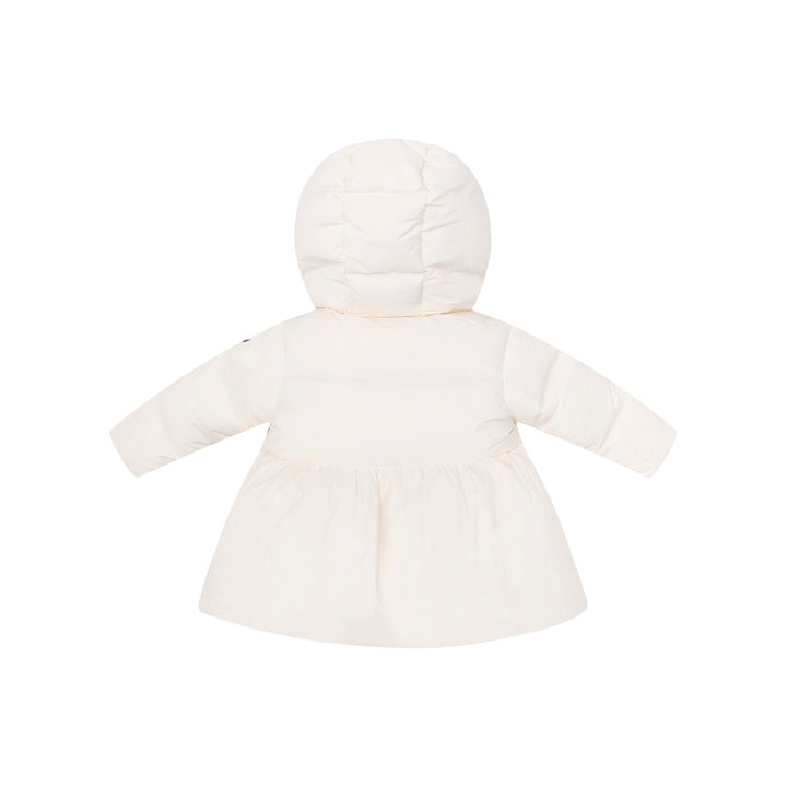 F25-5035W-FLARED ENFANT DOWN JACKET-Off White
