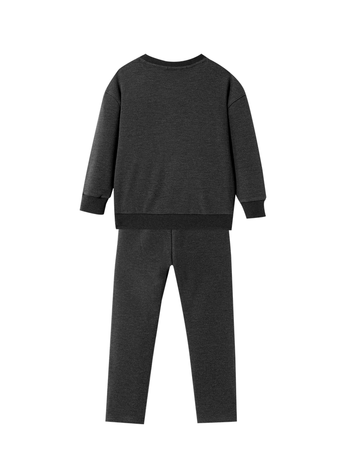 COZY RAINBOW PAJAMA-DARK GREY