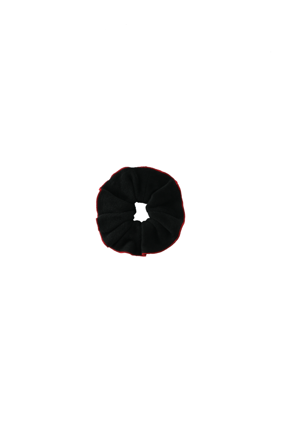 WOOL SCRUNCHIE-BLACK