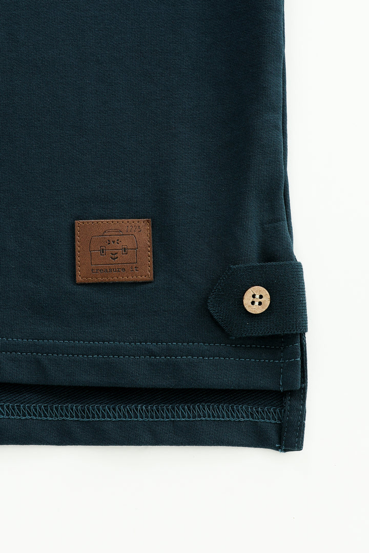 CLASSIC BOYS POLO-TEAL
