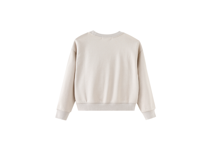BONJOUR ICON SWEATSHIRT-STONE