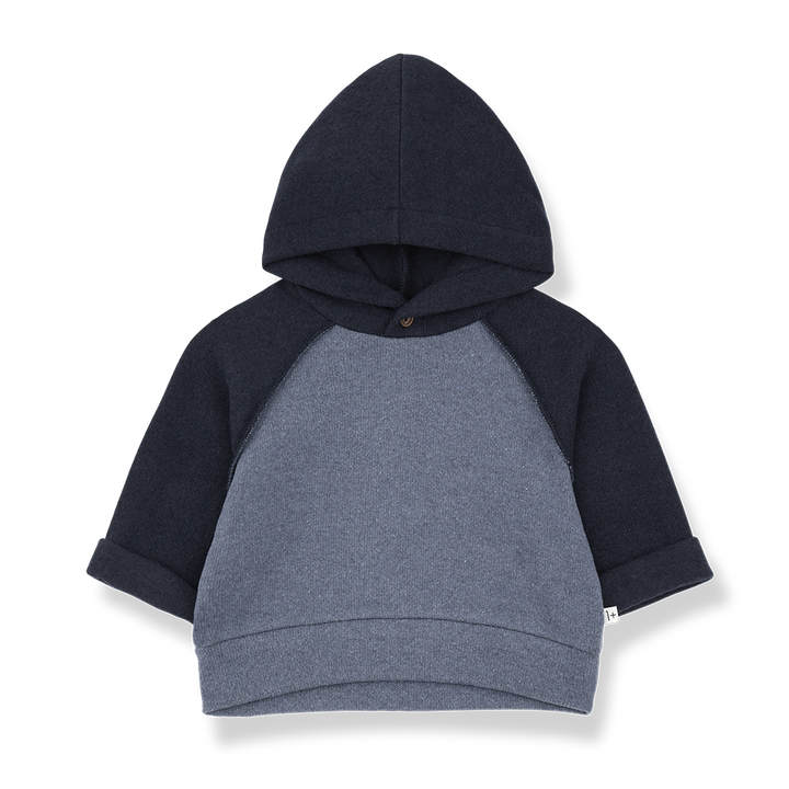 HAKON-hooded sweater-denim