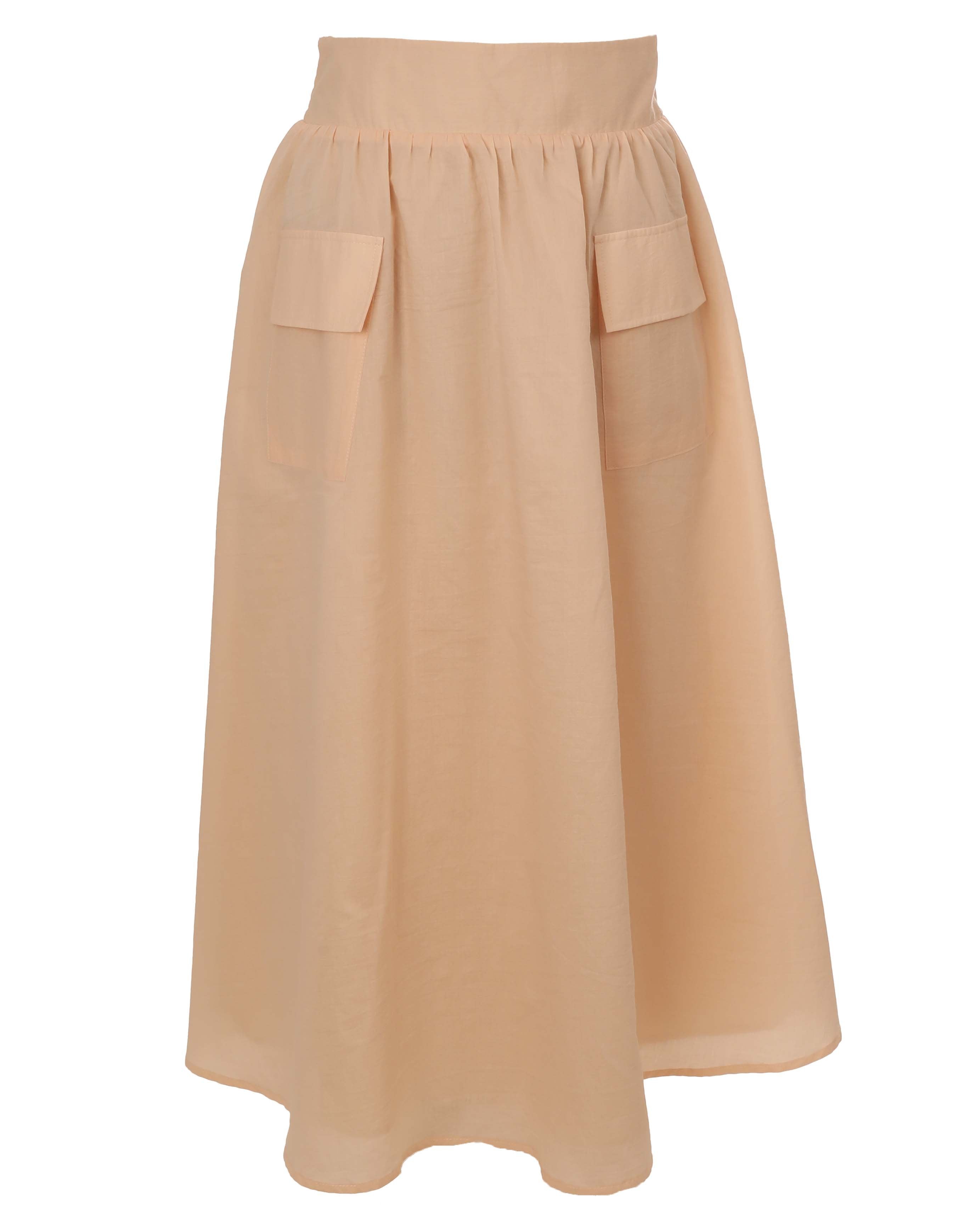 RUFFLOG TC MULTI POCKET SKIRT XS ベージュ HSK793 SKIRT WITH LARGE POCKET-PINK – whoopikids