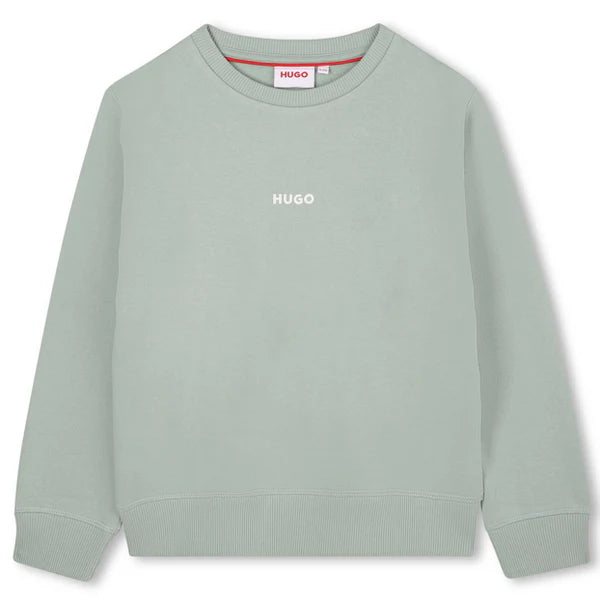 G00447-SWEATSHIRT SMALL LOGO-TRUE BLUE