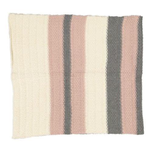 Spool knit blanket Blush