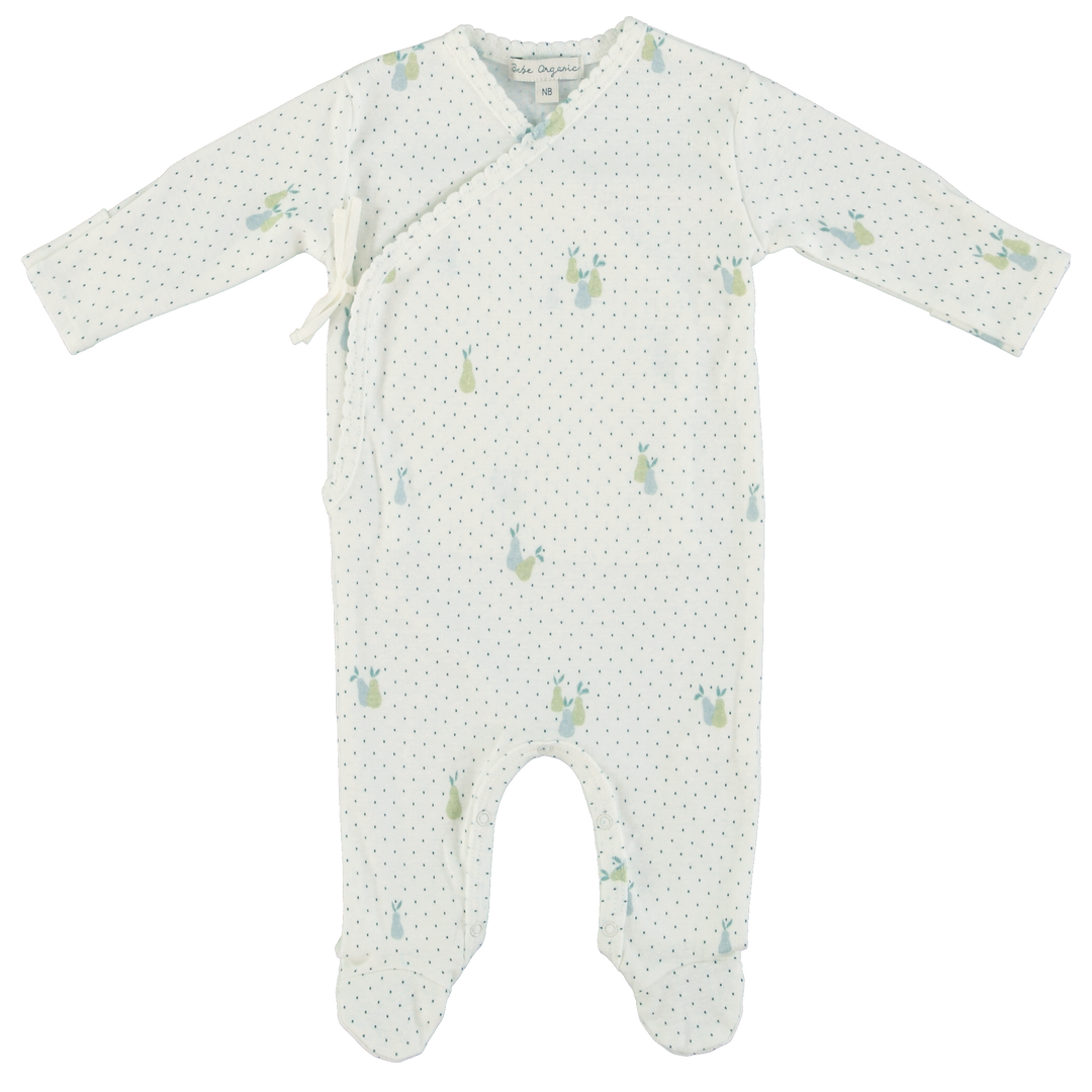 IDA WRAP OVERALL-GREEN PEAR