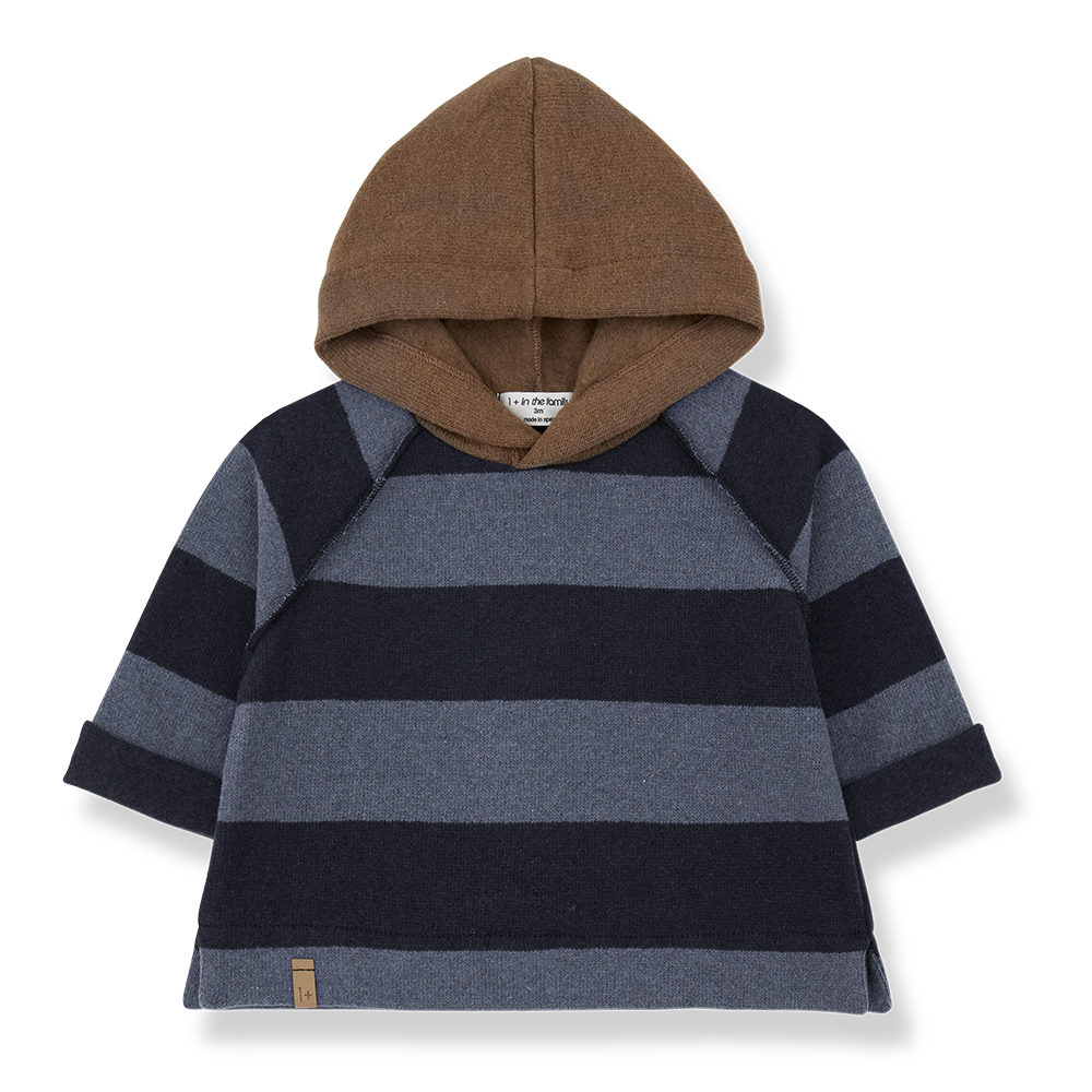 JAKOB-hooded sweater-denim