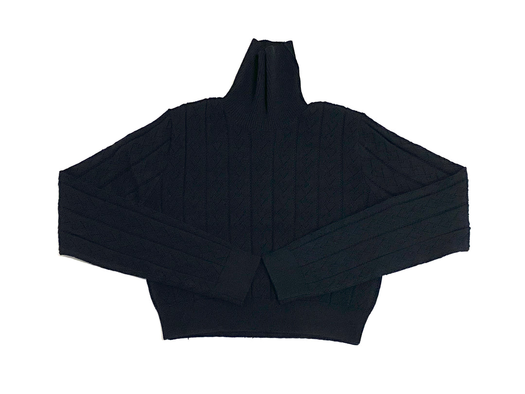 K206-Becky Turtleneck-Black