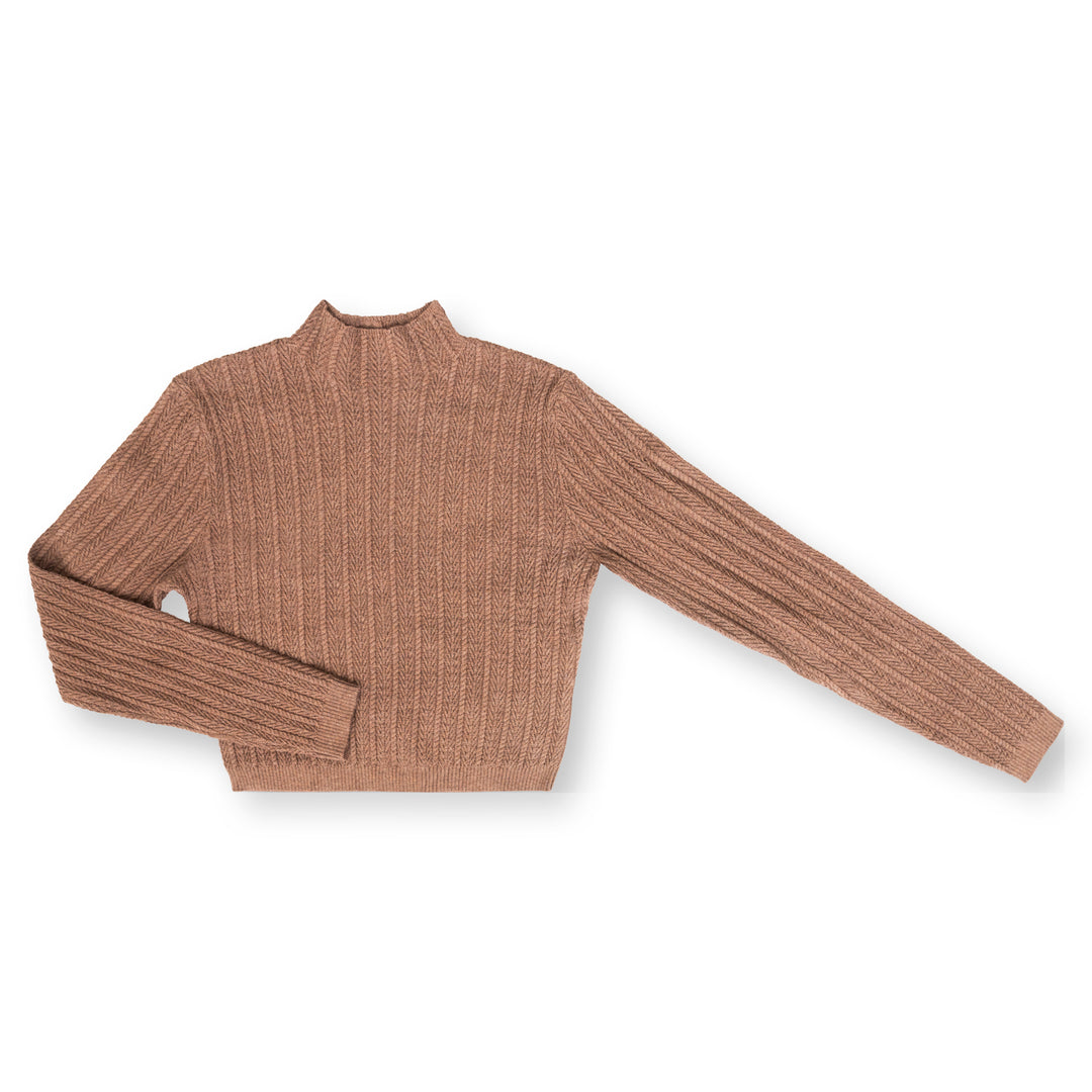 K207-Kendall Turtleneck-Cocoa