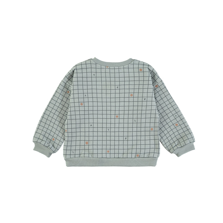 Sweatshirts-Checks blue