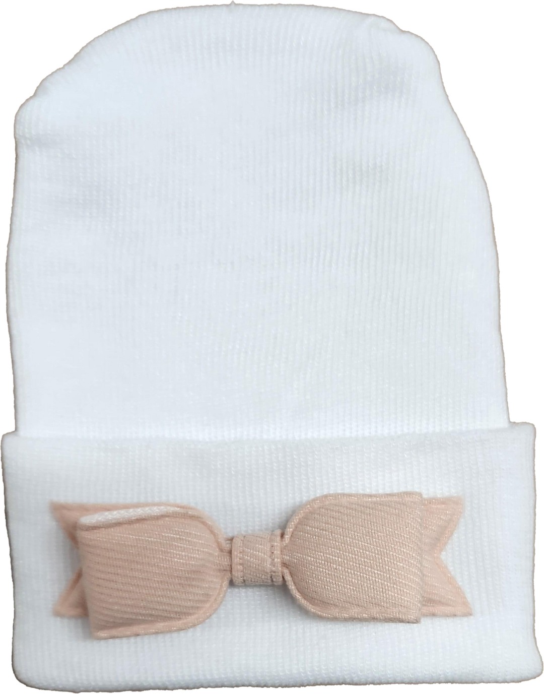 ADORA HOSPITAL HAT-Linen Petal Bow