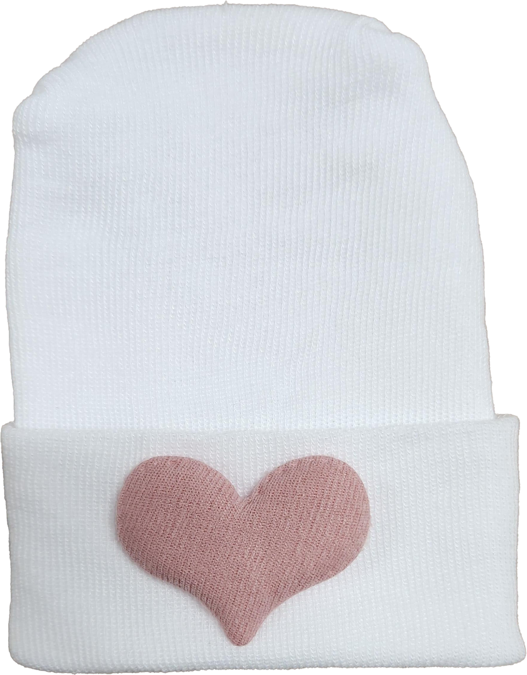 ADORA HOSPITAL HAT-Linen rose Heart