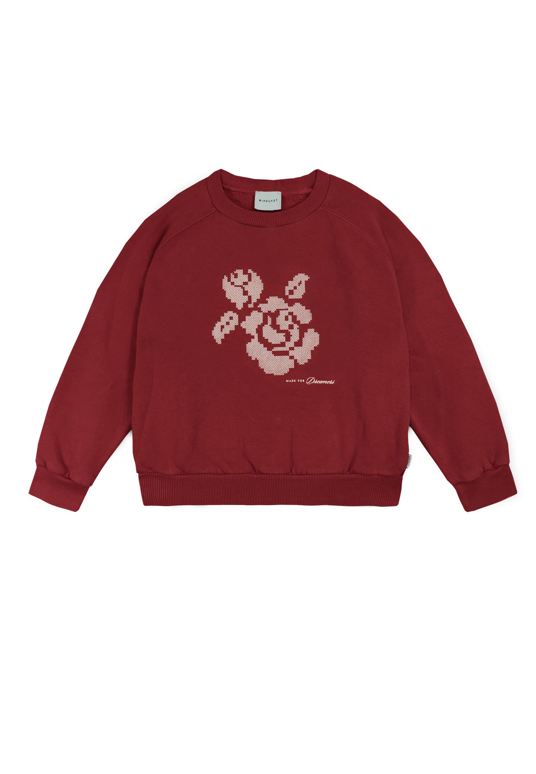 ADELA FELPA SWEATSHIRT-ORGANIC COTTON FLECCE (RIO RED)